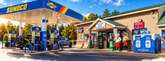 Why Not Stop Sunoco Stylized Image